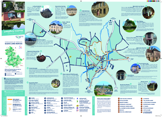 Carte touristique de Moulins-Engilbert