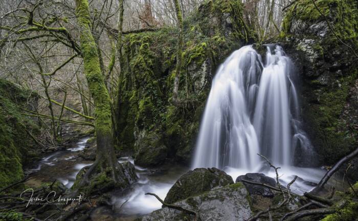 Cascade de la Dragne à Villapourçon